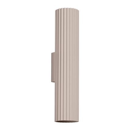 Brilagi - Seinävalaisin CRESTO 2xGU10/10W/230V 20 cm taupe
