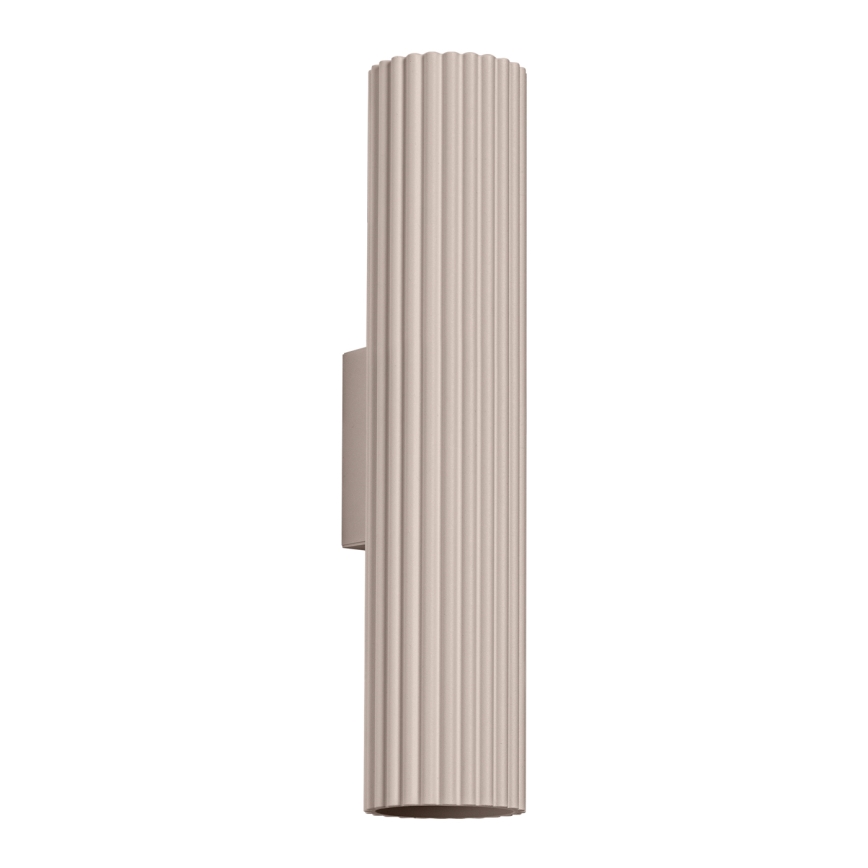 Brilagi - Seinävalaisin CRESTO 2xGU10/10W/230V 20 cm taupe