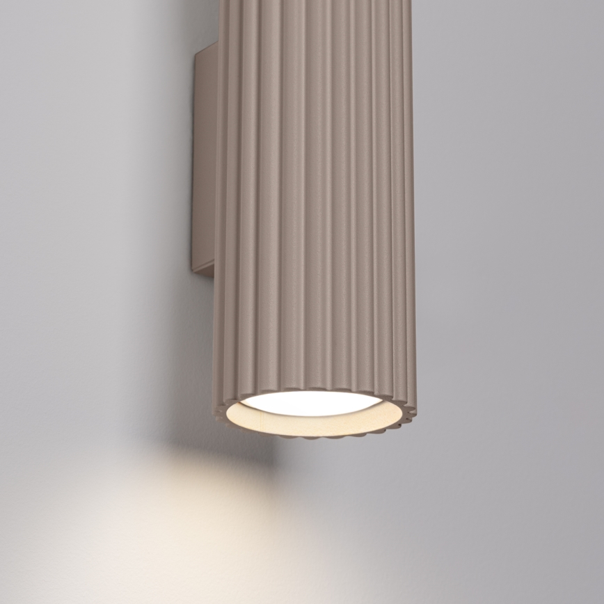 Brilagi - Seinävalaisin CRESTO 2xGU10/10W/230V 20 cm taupe