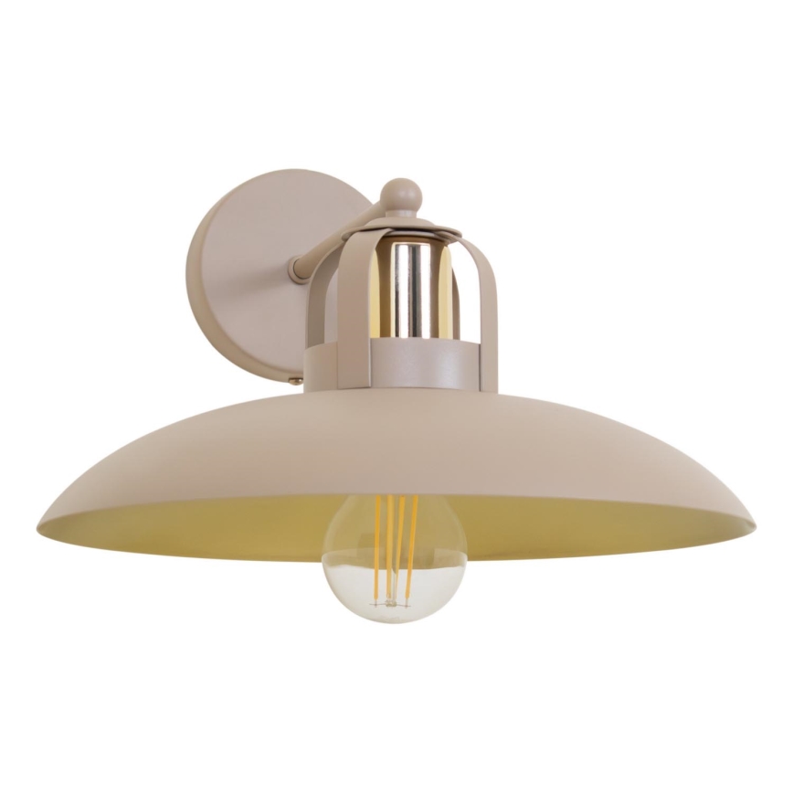 Brilagi - Seinävalaisin FLAMENGO 1xE27/60W/230V beige