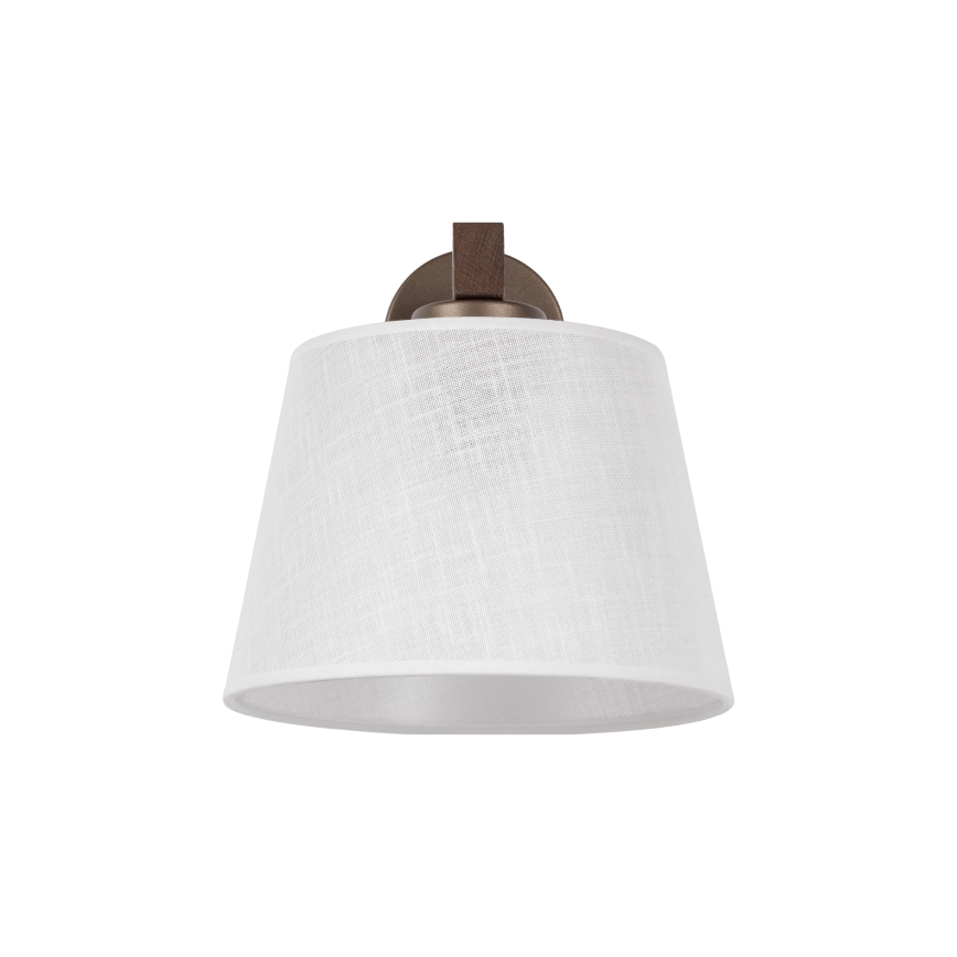 Brilagi - Seinävalaisin LATTE 1xE27/60W/230V mänty/valkoinen