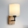 Brilagi - Seinävalaisin NUBILA WOOD 1xE27/25W/230V tammi/musta/kerma