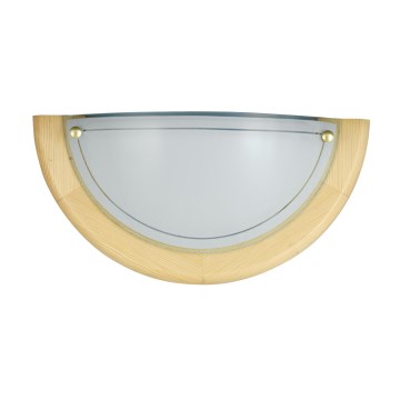 Brilagi - Seinävalaisin ORBIS 1xE27/60W/230V 30 cm mänty