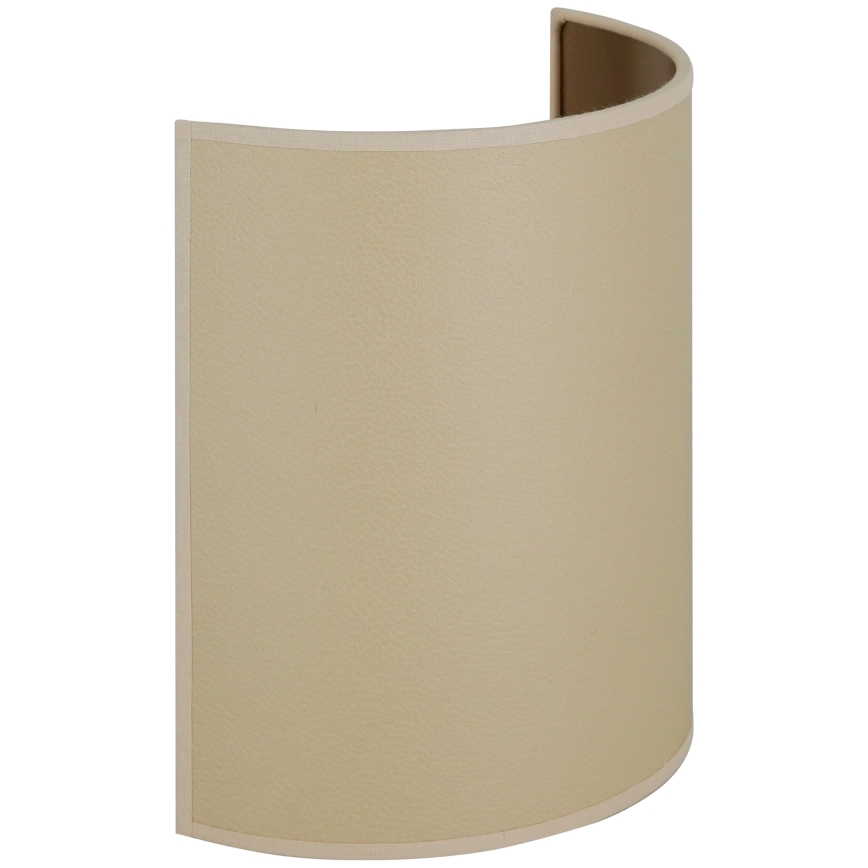 Brilagi - Seinävalaisin SEMI 1xE27/15W/230V beige