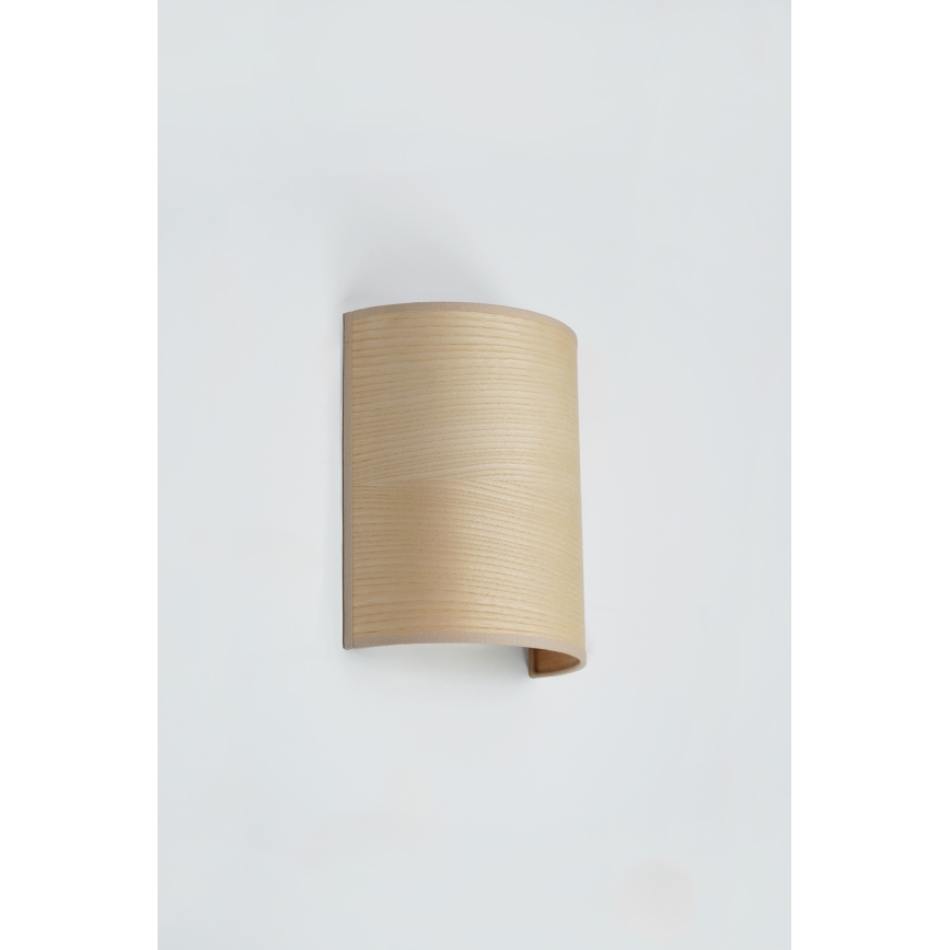 Brilagi - Seinävalaisin SEMI 1xE27/15W/230V beige