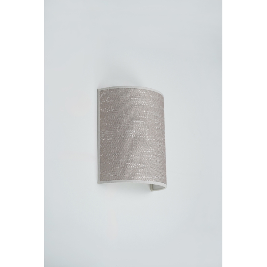 Brilagi - Seinävalaisin SEMI 1xE27/15W/230V halkaisija 20 cm tumma