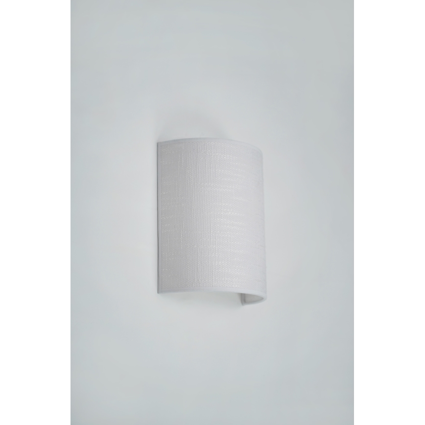 Brilagi - Seinävalaisin SEMI 1xE27/15W/230V halkaisija 20 cm vaaleanharmaa