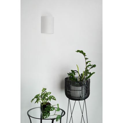 Brilagi - Seinävalaisin SEMI 1xE27/15W/230V halkaisija 20 cm vaaleanharmaa