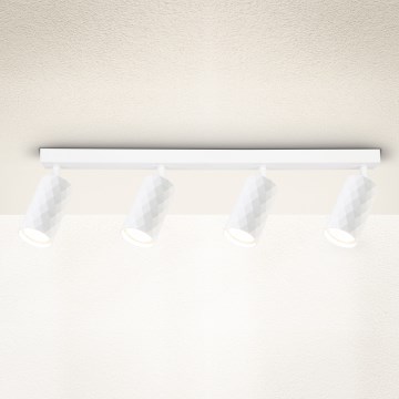 Brilagi - SELE DIAMANT kohdevalaisin 4xGU10/30W/230V, valkoinen