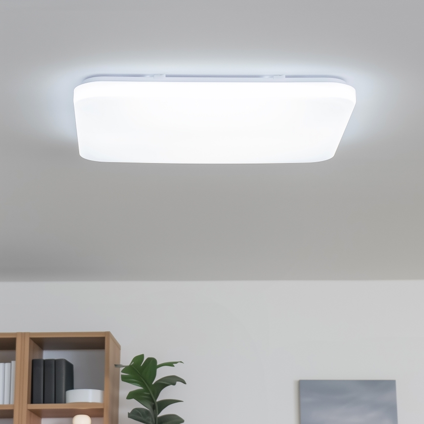 Brilagi - SMART LED himmennettävä kattovalaisin LED/36W/230V 53x53 cm 2700-6500K Wi-Fi Tuya + kauko-ohjain