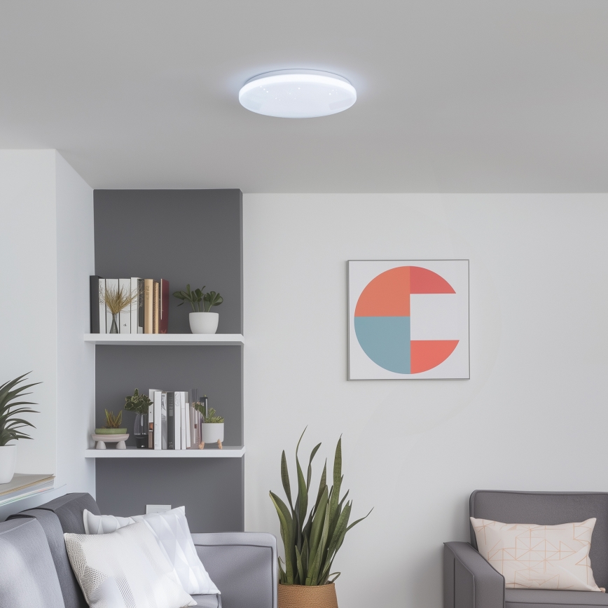 Brilagi - Älykkäästi himmennettävä LED-valaisin SMART STARS LED/24W/230V 2700-6500K Wi-Fi Tuya + kaukosäädin