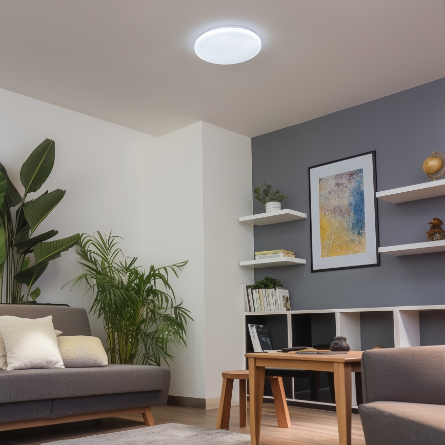 Brilagi - Älykkäästi himmennettävä LED-valaisin SMART STARS LED/24W/230V 2700-6500K Wi-Fi Tuya + kaukosäädin