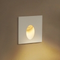 Brilagi - STAIRDOT LED/2W/230V upotettava ulkovalaisin, valkoinen, kulmikas, IP65