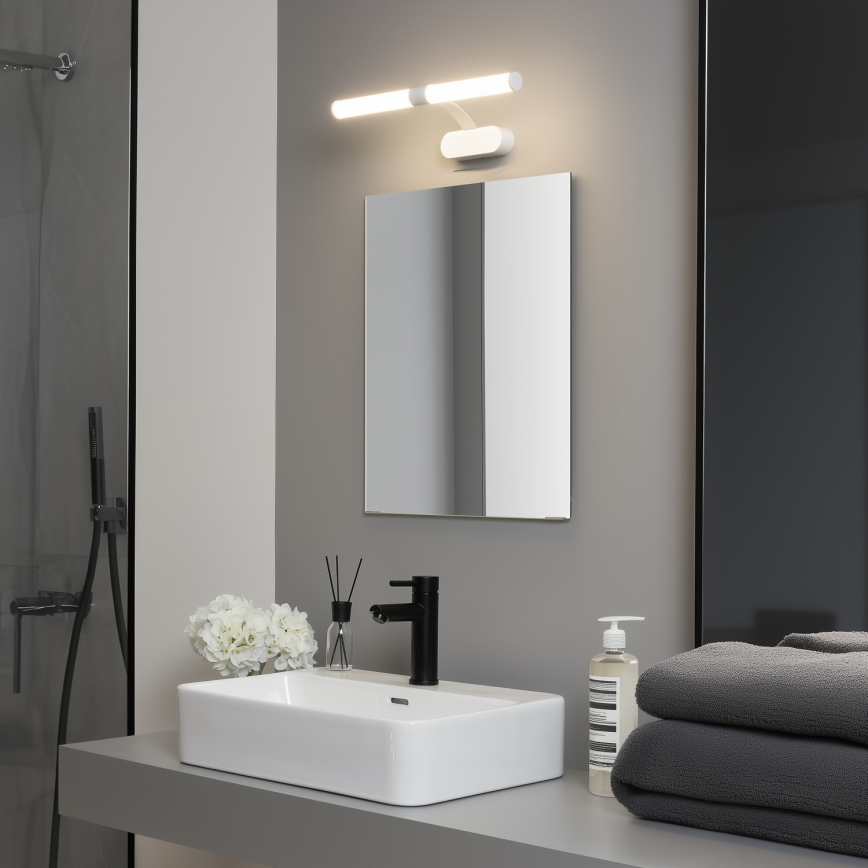 Brilagi - 2-in-1 LED-peilivalaisin kylpyhuoneeseen TUBEO LED/6W/230V 40 cm IP44 valkoinen