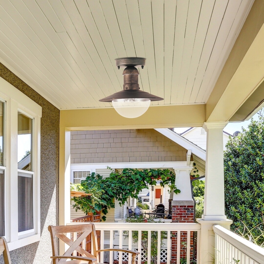 Brilagi - Ulkokattovalaisin MOLDE 1xE27/60W IP44 pronssi/patina