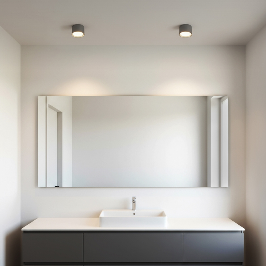 Brilagi - Ulkokohdevalaisin SMOOTH 1xGX53/15W/230V antrasiitti