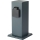 Brilagi - Ulkopistorasiapylväs PILLAR 1Z SCHUKO 230V IP44 antrasiitti