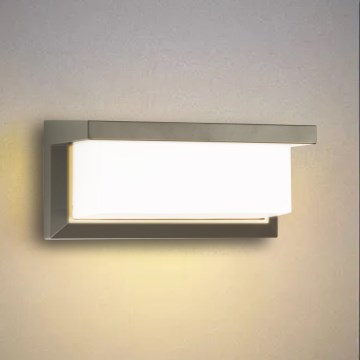 Brilagi - Ulkoseinävalaisin BRICKY 1xE27/60W/230V harmaa IP54