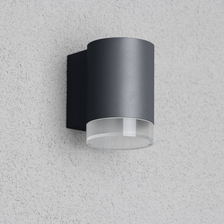 Brilagi - Ulkoseinävalaisin MATERA 1xGU10/30W/230V antrasiitti IP54