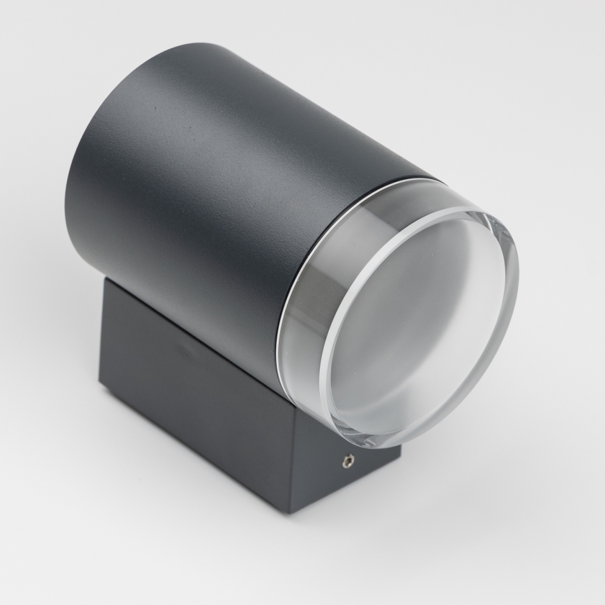 Brilagi - Ulkoseinävalaisin MATERA 1xGU10/30W/230V antrasiitti IP54