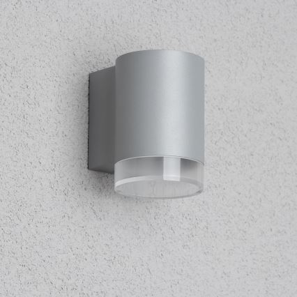 Brilagi - Ulkoseinävalaisin MATERA 1xGU10/30W/230V harmaa IP54