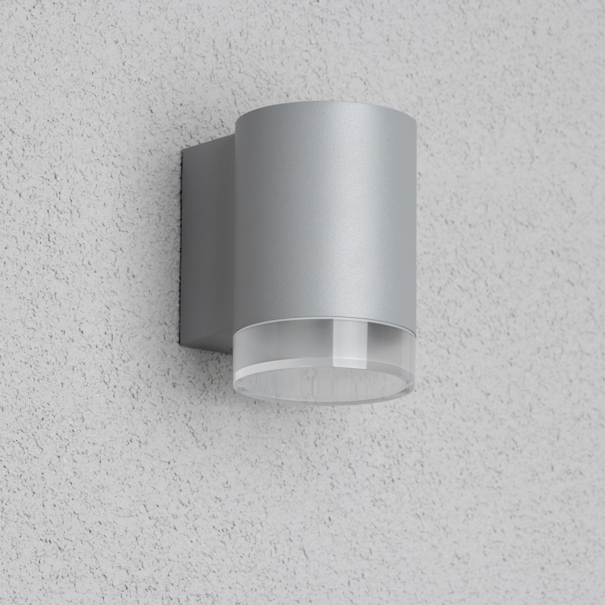 Brilagi - Ulkoseinävalaisin MATERA 1xGU10/30W/230V harmaa IP54