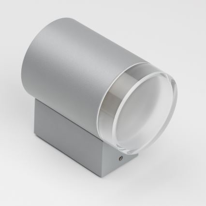 Brilagi - Ulkoseinävalaisin MATERA 1xGU10/30W/230V harmaa IP54