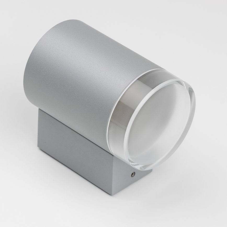 Brilagi - Ulkoseinävalaisin MATERA 1xGU10/30W/230V harmaa IP54