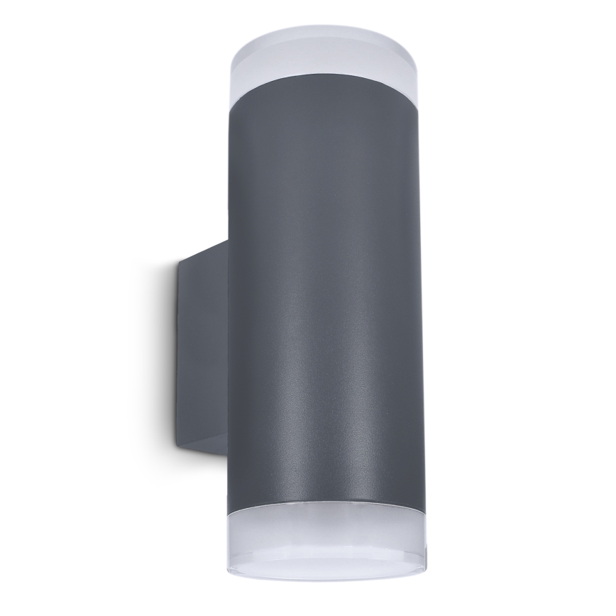 Brilagi - Ulkoseinävalaisin MATERA 2xGU10/30W/230V antrasiitti IP54