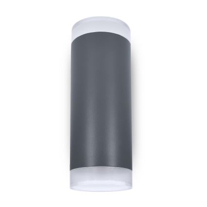 Brilagi - Ulkoseinävalaisin MATERA 2xGU10/30W/230V antrasiitti IP54