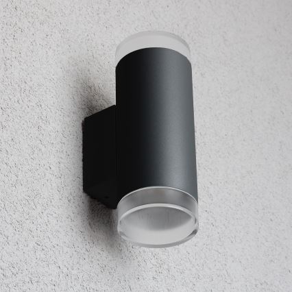Brilagi - Ulkoseinävalaisin MATERA 2xGU10/30W/230V IP54