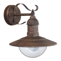Brilagi - Ulkoseinävalaisin MOLDE 1xE27/60W/230V IP44 pronssi/patina
