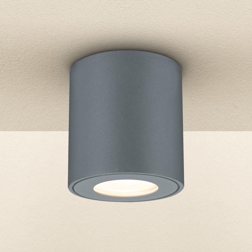 Brilagi - Ulkovalaisin MIA 1xGU10/30W/230V 84x80 mm antrasiitti IP54