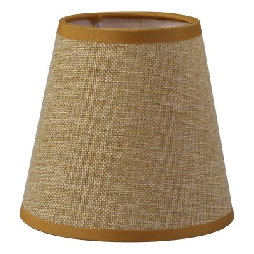 Brilagi - Universaali lampunvarjostin NUBILA E27 13x9 cm vaaleanruskea