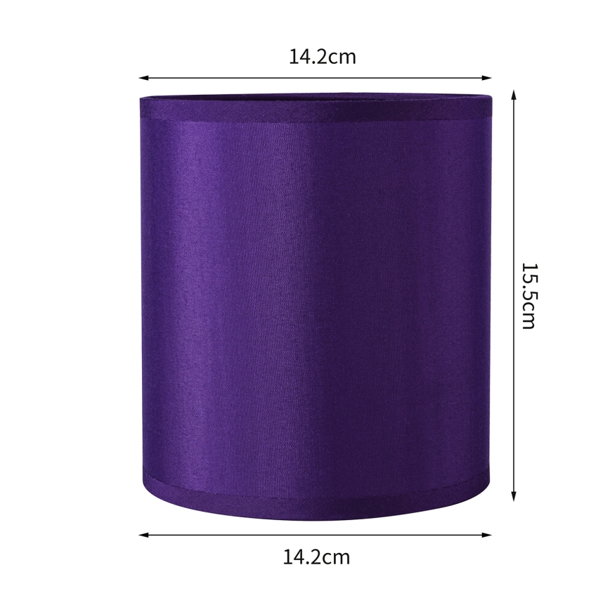 Brilagi - Universaali lampunvarjostin NUBILA E27 15,5x14 cm violetti
