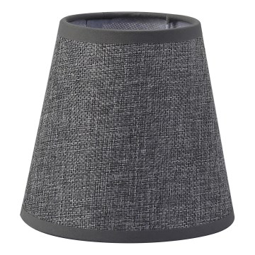 Brilagi - Universaali varjostin NUBILA E27 13x9 cm harmaa