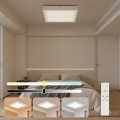 Brilagi - Valsattava kylpyhuoneen kattovalaisin FRAME SMART LED/24W/230V 30x30 cm 3000-6000K IP44 valkoinen + kaukosäädin
