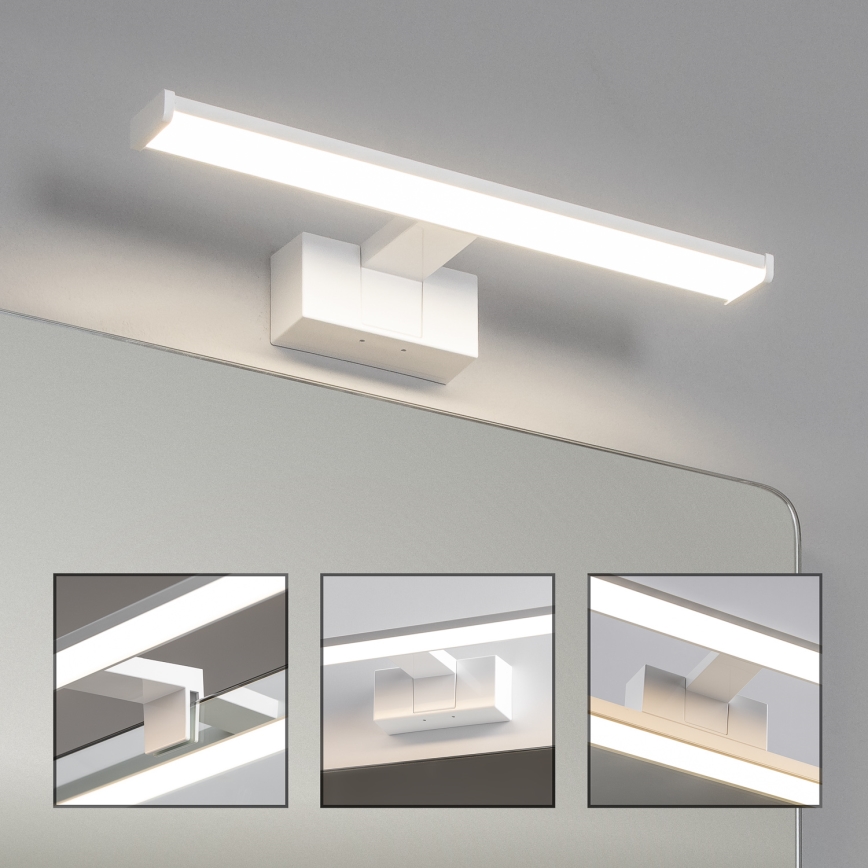 Brilagi - VESTRA 3-in-1 LED-peilivalaisin, 8 W, 230 V, 40 cm, IP44, valkoinen