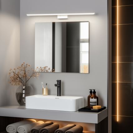 Brilagi - LED-kylpyhuonepeilivalaisin 3-in-1 VESTRA LED/15W/230V 80 cm IP44 valkoinen