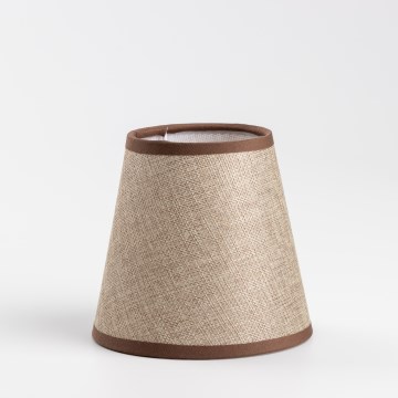 Brilagi - Yleissäädettävä varjostin NUBILA E27 13x9 cm ruskea