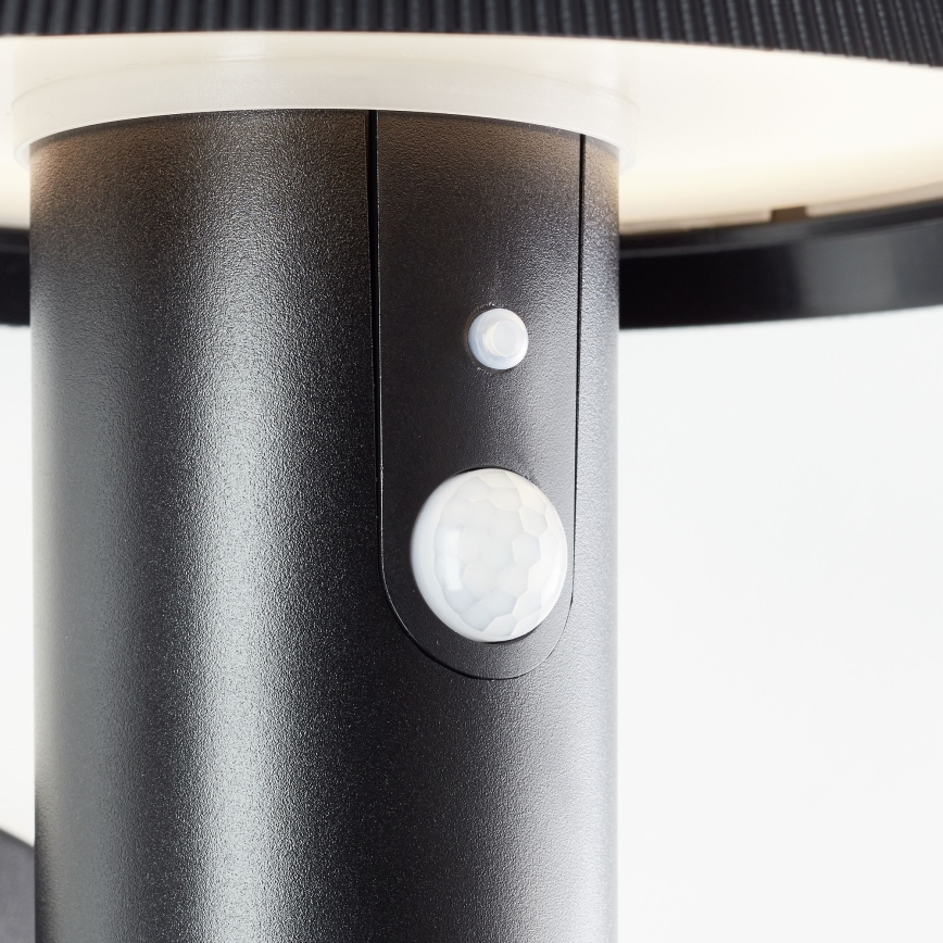 Brilliant - LED aurinkokäyttöinen seinävalaisin anturilla ALVERO LED/4W/3,7V 2000 mAh IP44