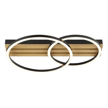 Brilliant - CALMA himmennettävä LED-kattovalaisin LED/21W/230V musta