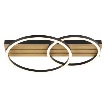 Brilliant - CALMA himmennettävä LED-kattovalaisin LED/21W/230V musta