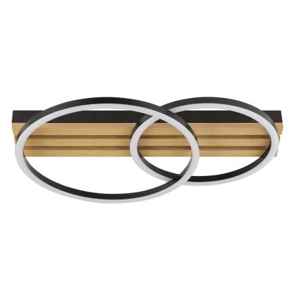 Brilliant - CALMA himmennettävä LED-kattovalaisin LED/21W/230V musta