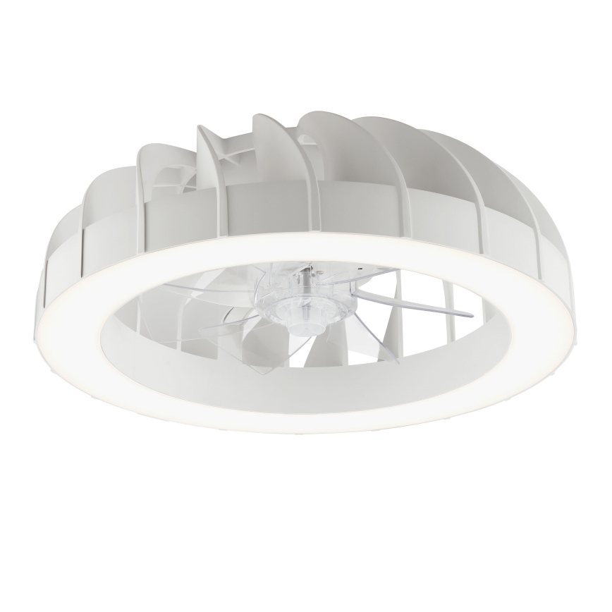 Brilliant - LED RGBW himmennettävä kattotuuletin valolla FANORA LED/30W/230V 2700-6500K Ø 46 cm valkoinen + kaukosäädin