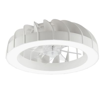 Brilliant - LED RGBW himmennettävä kattotuuletin valolla FANORA LED/30W/230V 2700-6500K Ø 46 cm valkoinen + kaukosäädin