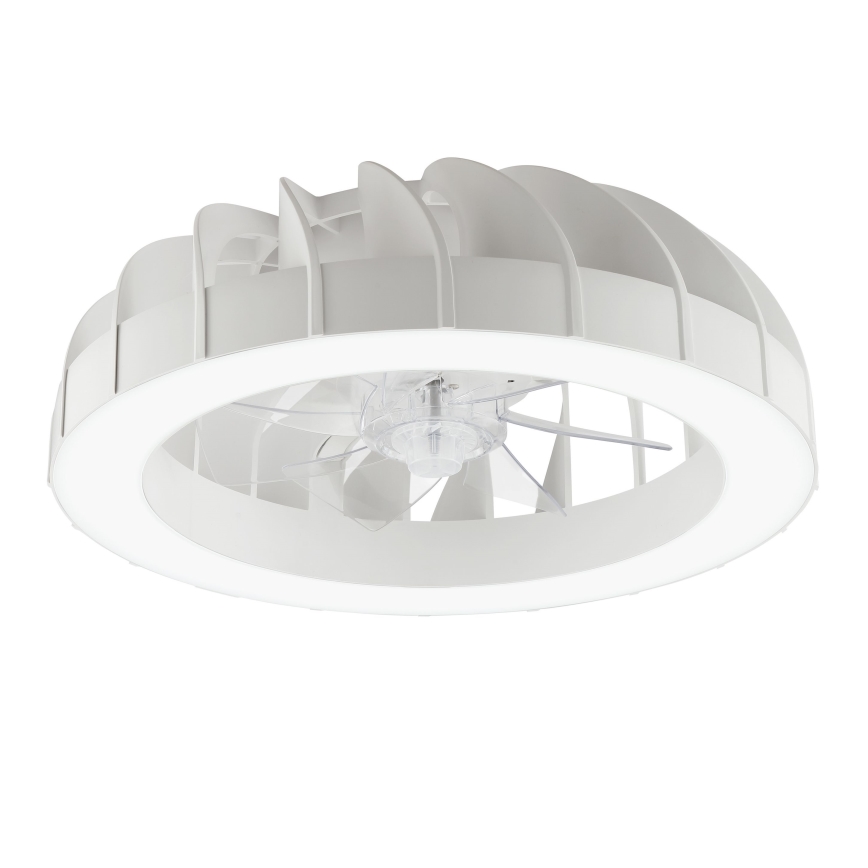 Brilliant - LED RGBW himmennettävä kattotuuletin valolla FANORA LED/30W/230V 2700-6500K Ø 46 cm valkoinen + kaukosäädin
