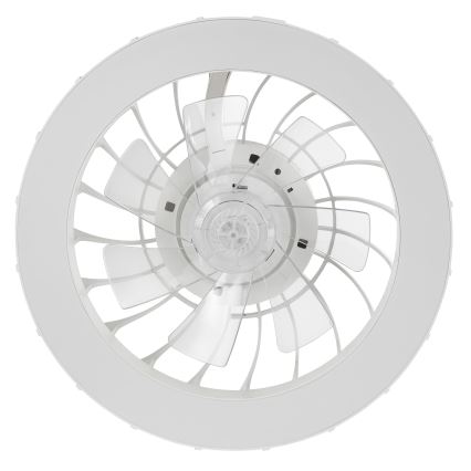 Brilliant - LED RGBW himmennettävä kattotuuletin valolla FANORA LED/30W/230V 2700-6500K Ø 46 cm valkoinen + kaukosäädin
