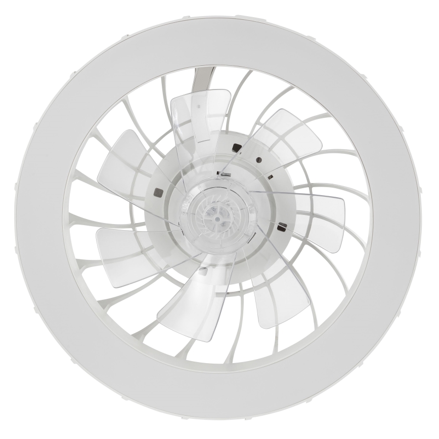 Brilliant - LED RGBW himmennettävä kattotuuletin valolla FANORA LED/30W/230V 2700-6500K Ø 46 cm valkoinen + kaukosäädin