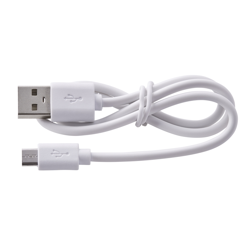 Brilliant - LED himmennettävä ulkokäyttöön tarkoitettu pöytävalaisin GEMMA LED/1,9W/5V 1800 mAh IP44 valkoinen